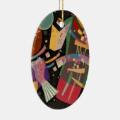 Kandinsky Compositie 10 Abstract schilderen Keramisch Ornament (Rechts)