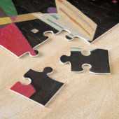 Kandinsky Compositie 10 Abstract schilderen Legpuzzel (Zijkant)