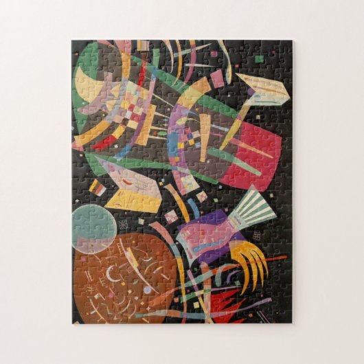 Kandinsky Compositie 10 Abstract schilderen Legpuzzel (Verticaal)