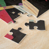 Kandinsky Compositie 10 Abstract schilderen Legpuzzel (Zijkant)