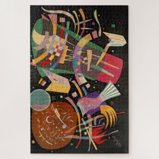 Kandinsky Compositie 10 Abstract schilderen Legpuzzel (Verticaal)
