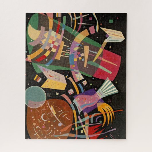 Kandinsky Compositie 10 Abstract schilderen Legpuzzel (Verticaal)