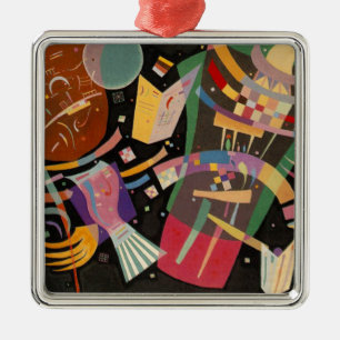 Kandinsky Compositie 10 Abstract schilderen Metalen Ornament