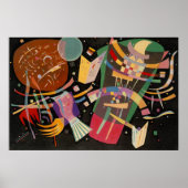 Kandinsky Compositie 10 Abstract schilderen Poster (Voorkant)