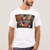Kandinsky Compositie 10 Abstract schilderen T-shirt (Voorkant)