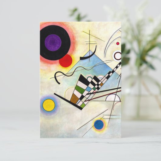 Kandinsky Compositie 8 Bedankkaart (Staand voorkant)