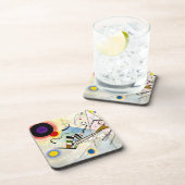 Kandinsky Compositie 8 Bier Onderzetter (Rechterzijde)