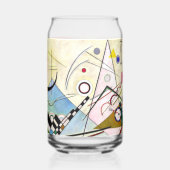 Kandinsky Compositie 8 Blikvorm Glas (Links)