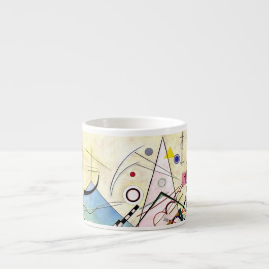 Kandinsky Compositie 8 Espresso Kop (Voorkant)