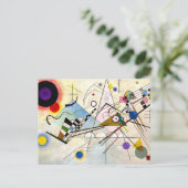 Kandinsky Compositie 8 Feestdagenkaart (Staand voorkant)