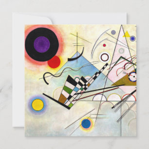 Kandinsky Compositie 8 Feestdagenkaart