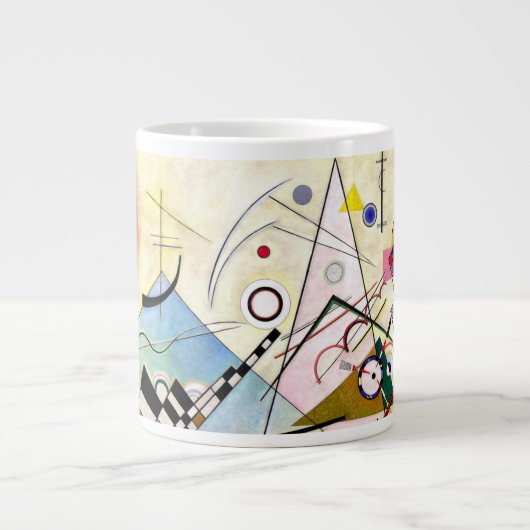 Kandinsky Compositie 8 Grote Koffiekop (Voorkant)
