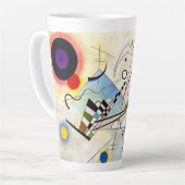Kandinsky Compositie 8 Latte Mok (Linkerhoek)