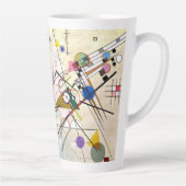 Kandinsky Compositie 8 Latte Mok (Rechts)
