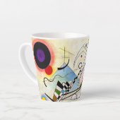 Kandinsky Compositie 8 Latte Mok (Linkerhoek)