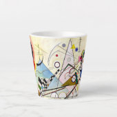 Kandinsky Compositie 8 Latte Mok (Voorkant)