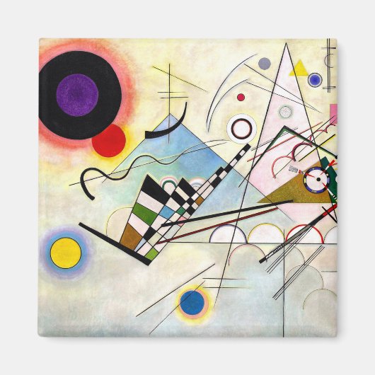 Kandinsky Compositie 8 Magneet (Voorkant)