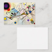 Kandinsky Compositie 8 Notitiekaartje (Voorkant / Achterkant)