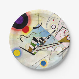 Kandinsky Compositie 8 Papieren Bordje