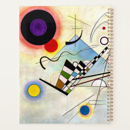 Kandinsky Compositie 8 Planner (Achterkant)