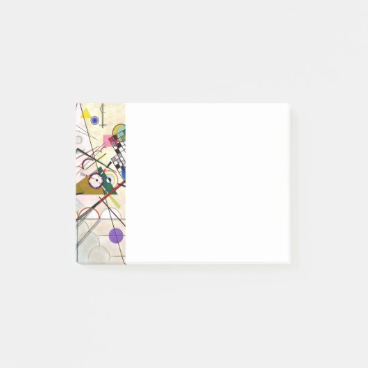 Kandinsky Compositie 8 Post-it® Notes (Voorkant)