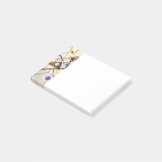 Kandinsky Compositie 8 Post-it® Notes (Schuin)