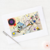 Kandinsky Compositie 8 Rechthoekige Sticker (Envelop)