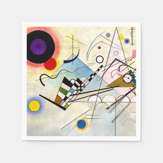 Kandinsky Compositie 8 Servet (Voorkant)