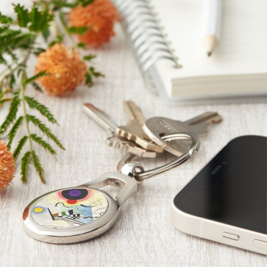 Kandinsky Compositie 8 Sleutelhanger (Zijkant)