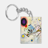 Kandinsky Compositie 8 Sleutelhanger (Voorkant Links)