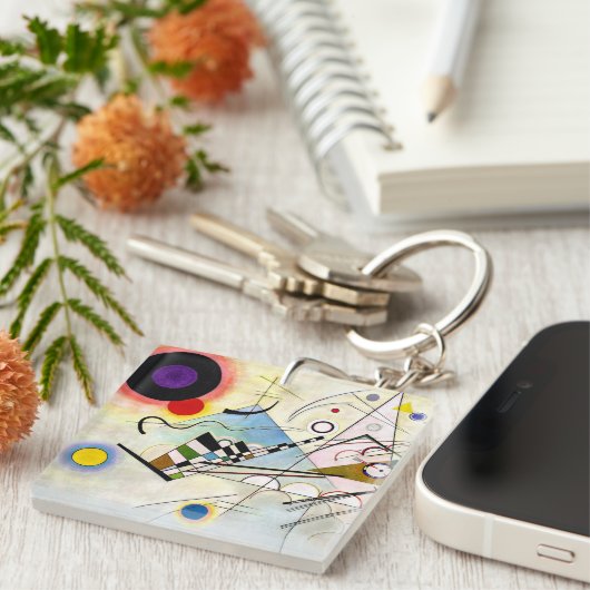 Kandinsky Compositie 8 Sleutelhanger (Voorkant Rechts)