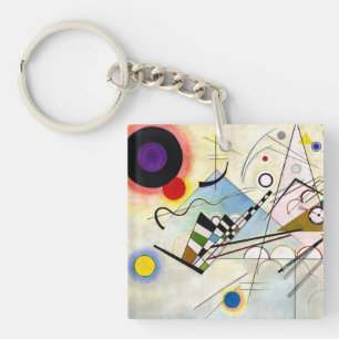 Kandinsky Compositie 8 Sleutelhanger