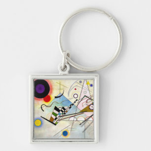 Kandinsky Compositie 8 Sleutelhanger