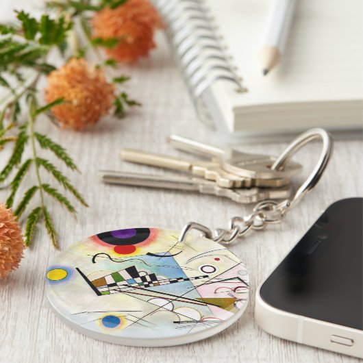 Kandinsky Compositie 8 Sleutelhanger (Voorkant Rechts)