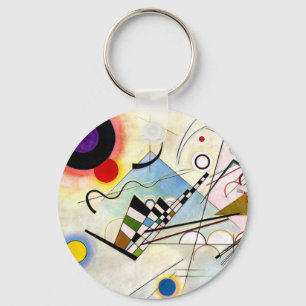Kandinsky Compositie 8 Sleutelhanger