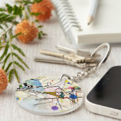 Kandinsky Compositie 8 Sleutelhanger (Voorkant Rechts)