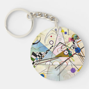 Kandinsky Compositie 8 Sleutelhanger