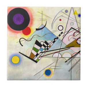 Kandinsky Compositie 8 Tegeltje