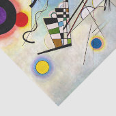 Kandinsky Compositie 8 Tissuepapier (Detail)