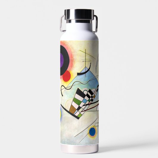 Kandinsky Compositie 8 Waterfles (Voorkant)