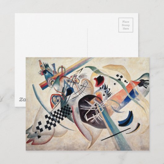 Kandinsky Compositie Abstract Briefkaart (Voorkant / Achterkant)
