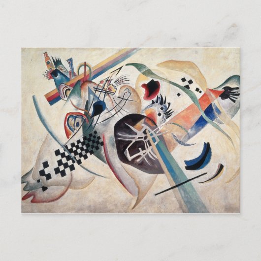 Kandinsky Compositie Abstract Briefkaart (Voorkant)