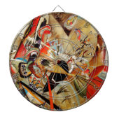 Kandinsky Compositie Abstract Dartbord (Voorkant)