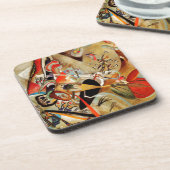 Kandinsky Compositie Abstract Drankjes Onderzetter (Linkerzijde)