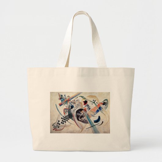 Kandinsky Compositie Abstract Grote Tote Bag (Voorkant)