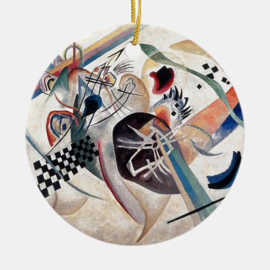 Kandinsky Compositie Abstract Keramisch Ornament (Voorkant)
