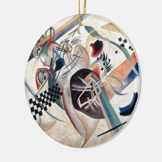 Kandinsky Compositie Abstract Keramisch Ornament (Links)