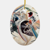 Kandinsky Compositie Abstract Keramisch Ornament (Voorkant)