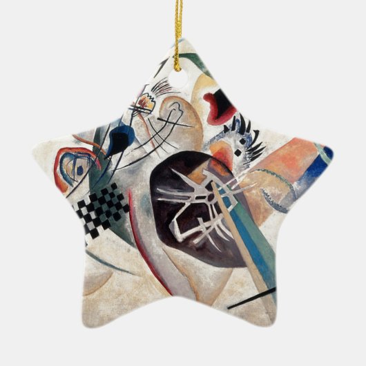 Kandinsky Compositie Abstract Keramisch Ornament (Voorkant)