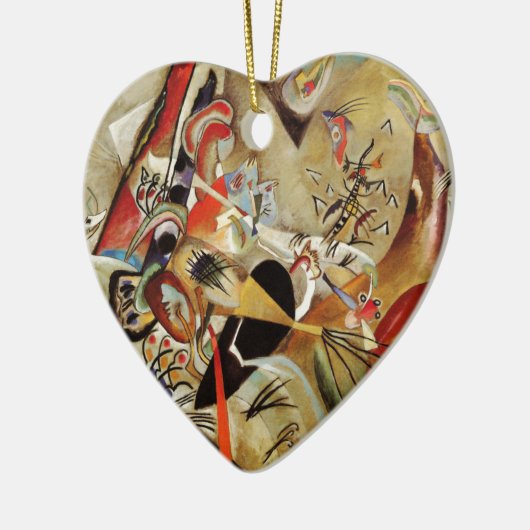 Kandinsky Compositie Abstract Keramisch Ornament (Links)